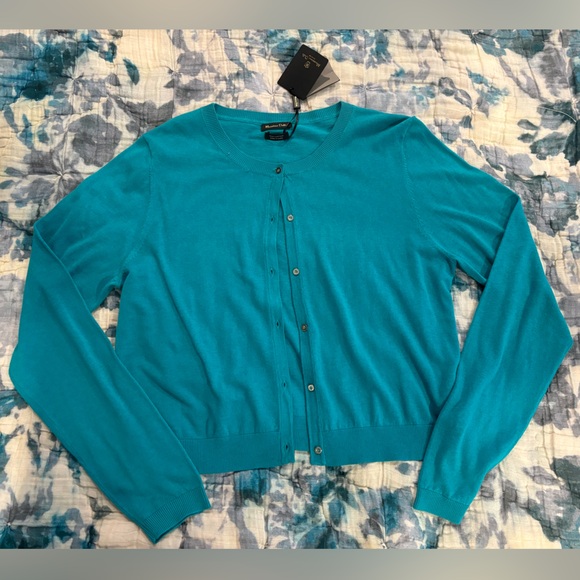 Massimo Dutti silk cotton cardigan - Picture 1 of 16